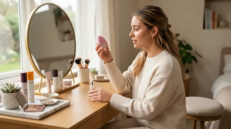 Achieving a deep clean at home with an ergonomic scalp scraper for buildup